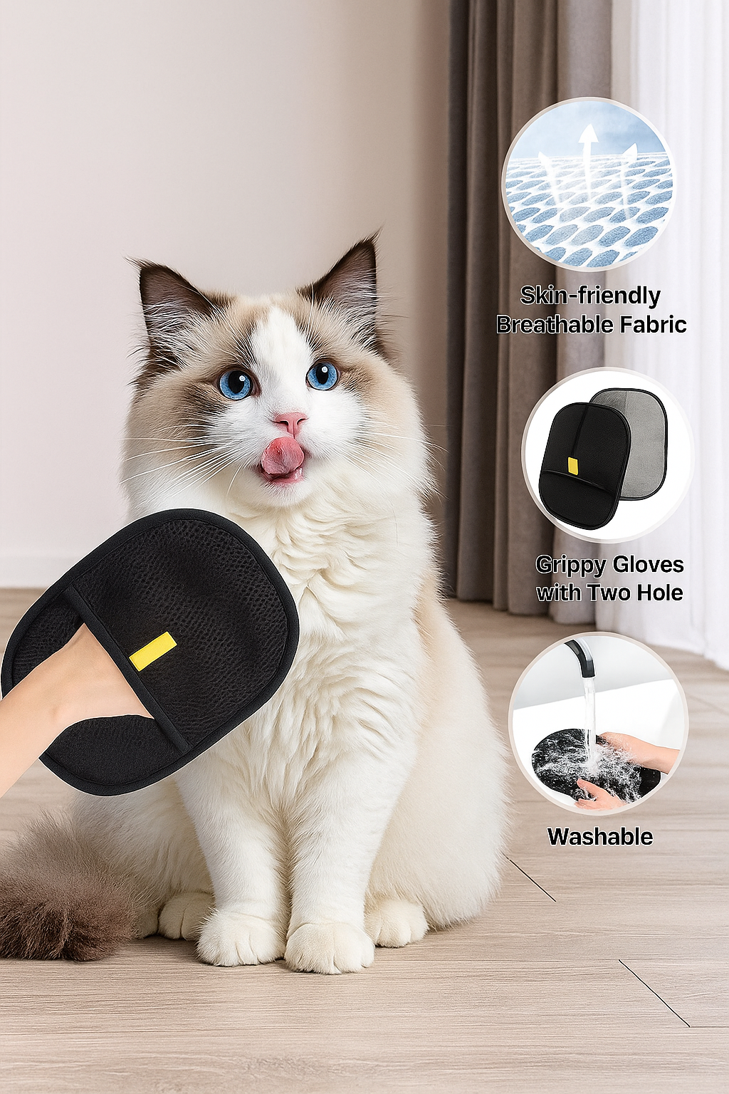 Pet Hair Remover Glove