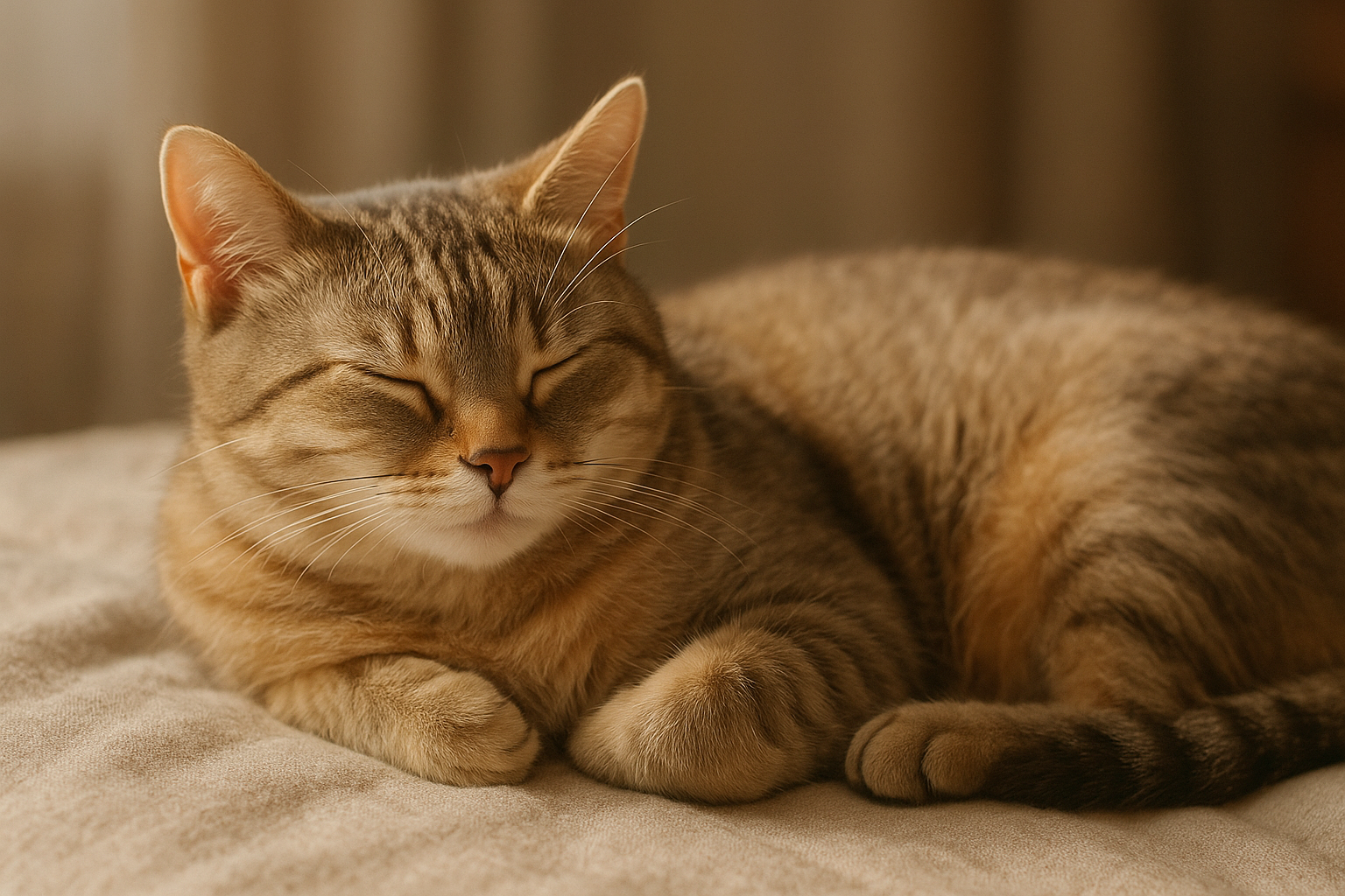 cat lying down