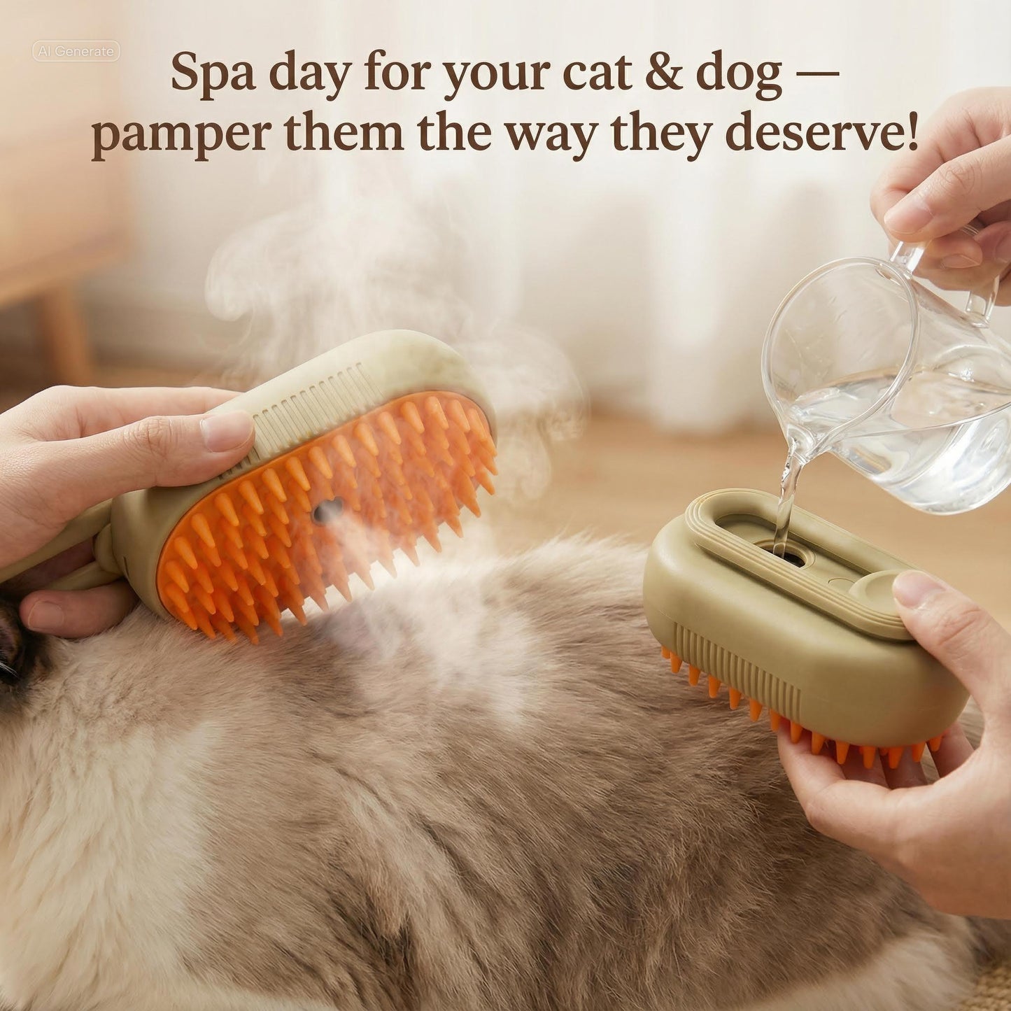 FurCare Steam Brush